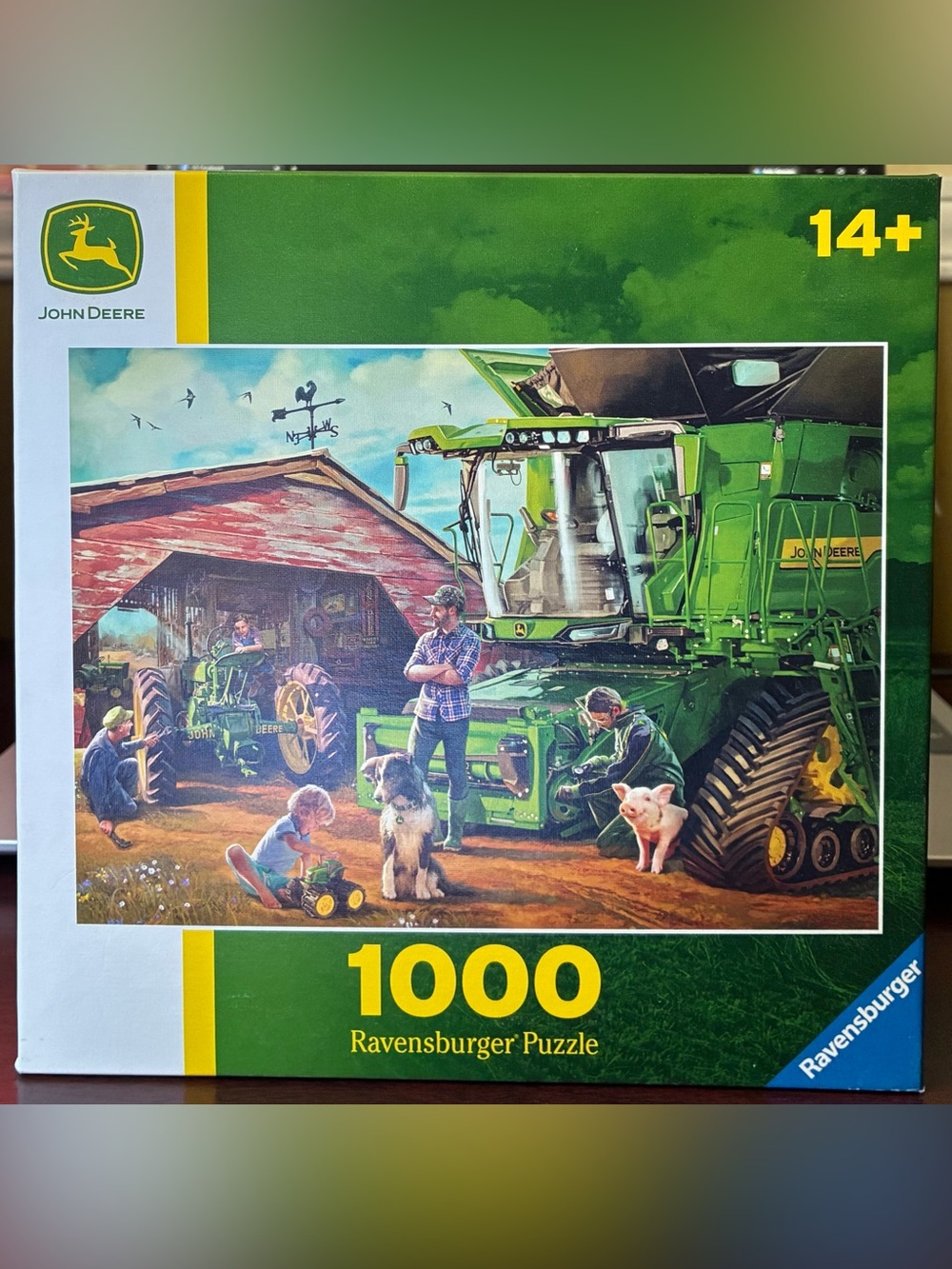 John Deere 1000-Piece Puzzle by Ravensburger.